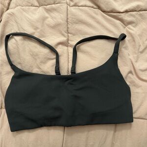 Lululemon dark grey sports bra